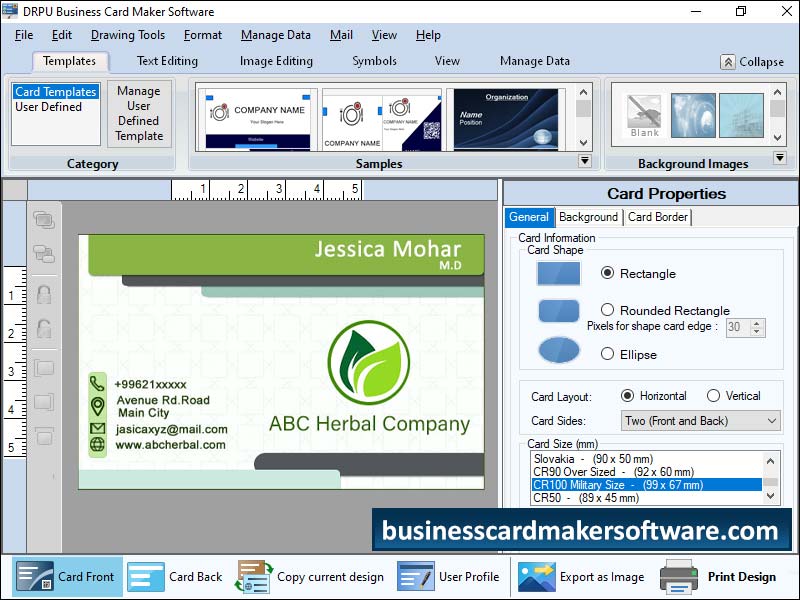 Business Card Maker 7.3.0.1