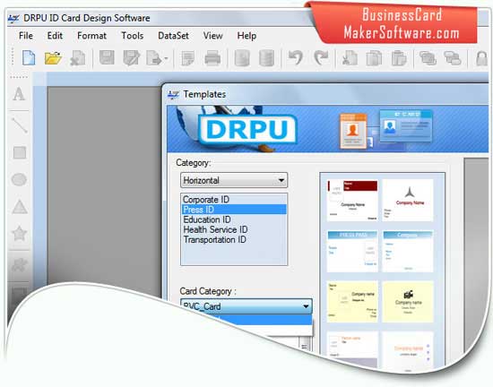 Business ID Card Design screenshot