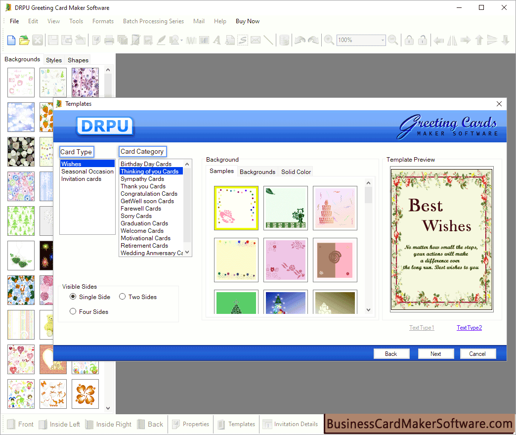 Select Templates