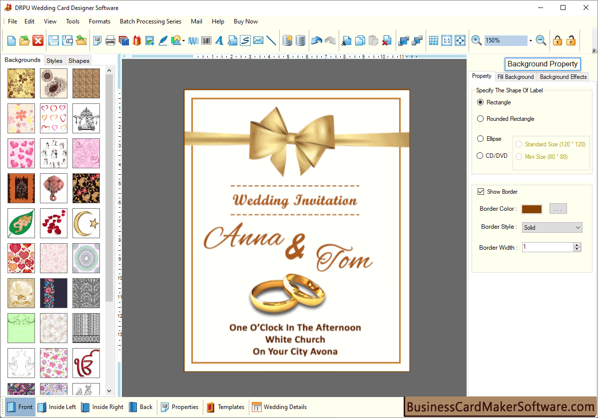 Wedding Card Maker Software